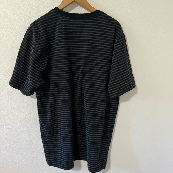 Carhartt Loose Fit Workwear Pocket T-Shirt Gray Stripe-Large Tall - Picture 3 of 8